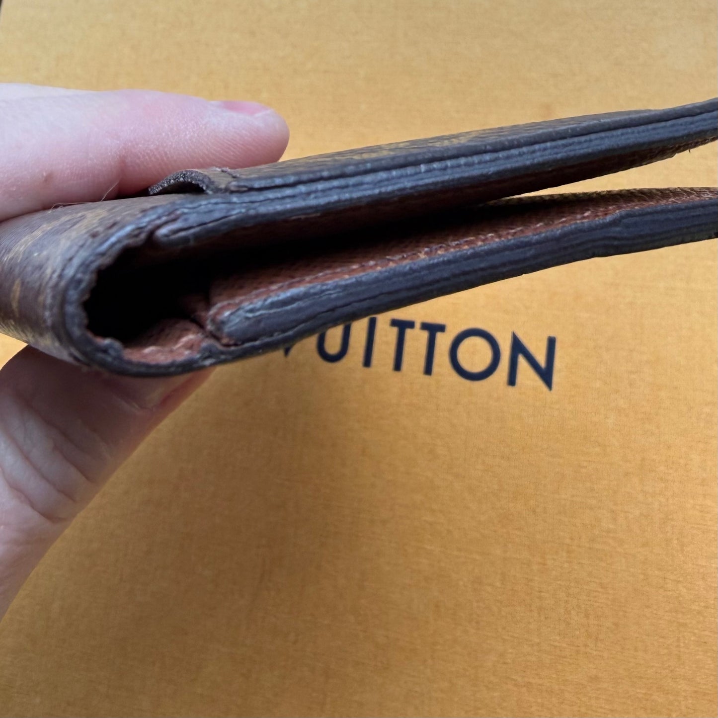 Preloved Authentic Vintage LV Mono Pocket Organizer