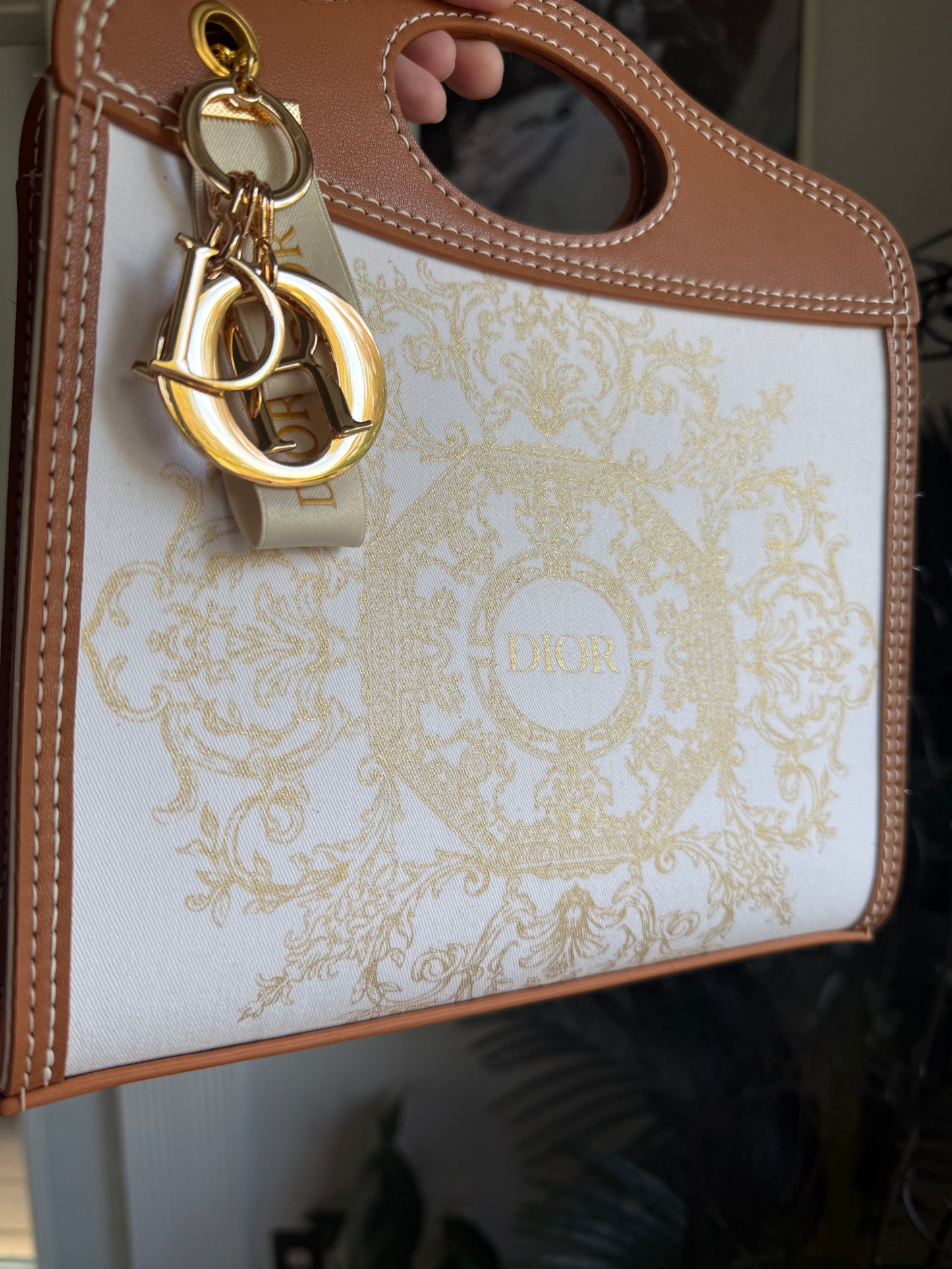 OUR SONG Handbag - Dior White Starlight Dusty