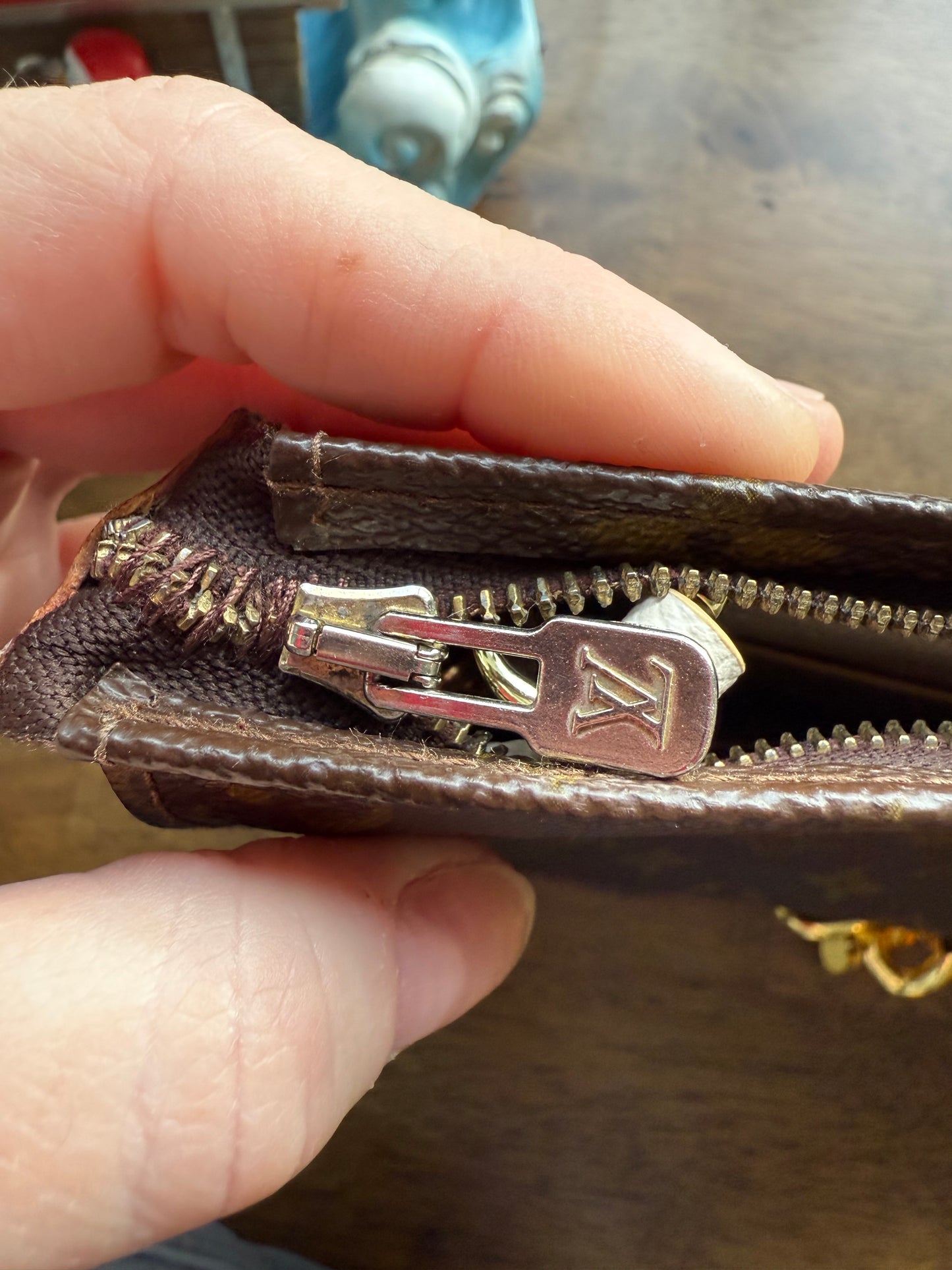 WISHLIST Reimagined Authentic Pre-Loved Vintage Poche Toilette on Chain