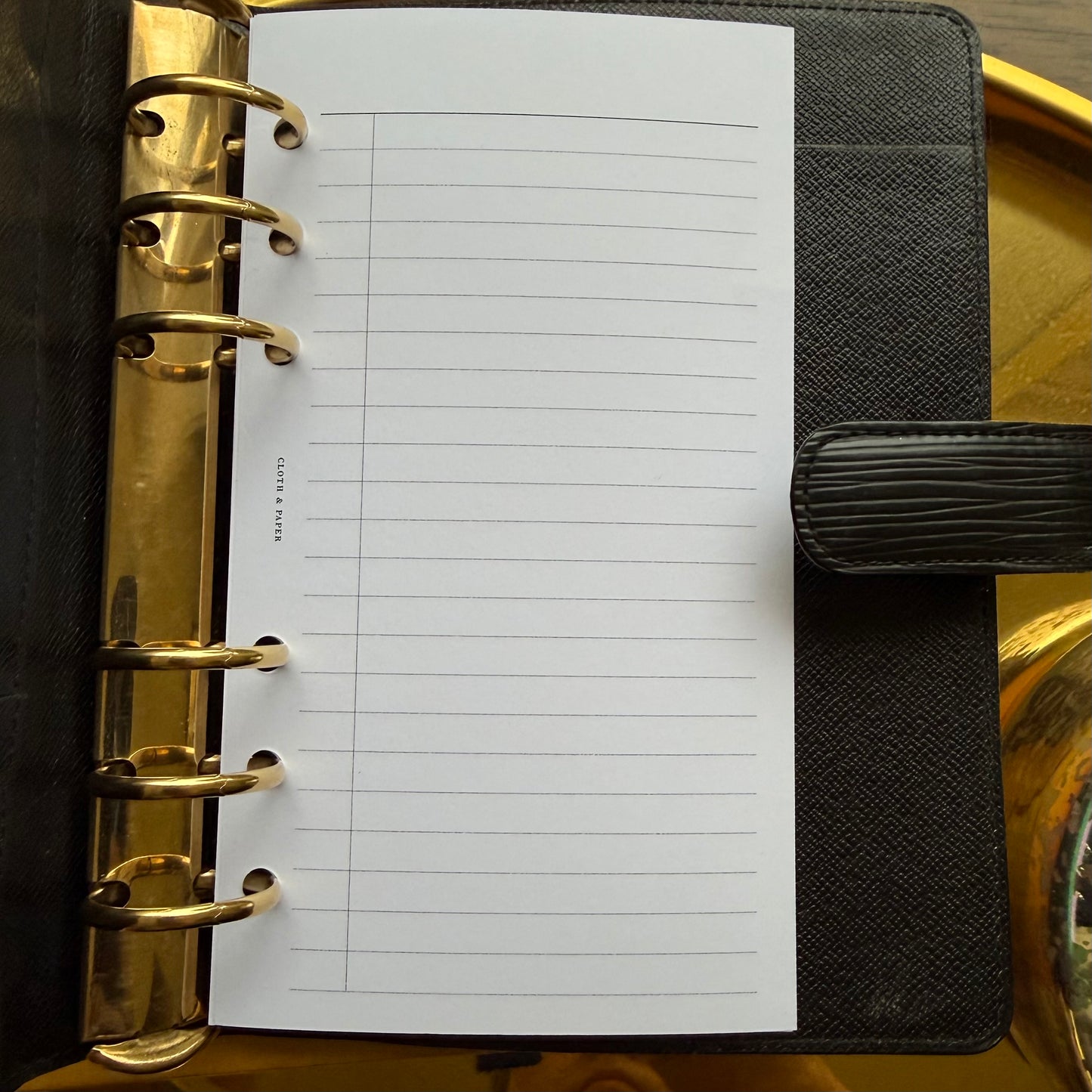 Authentic Vintage Pre-Loved 1998 LV Black Epi Leather Agenda MM