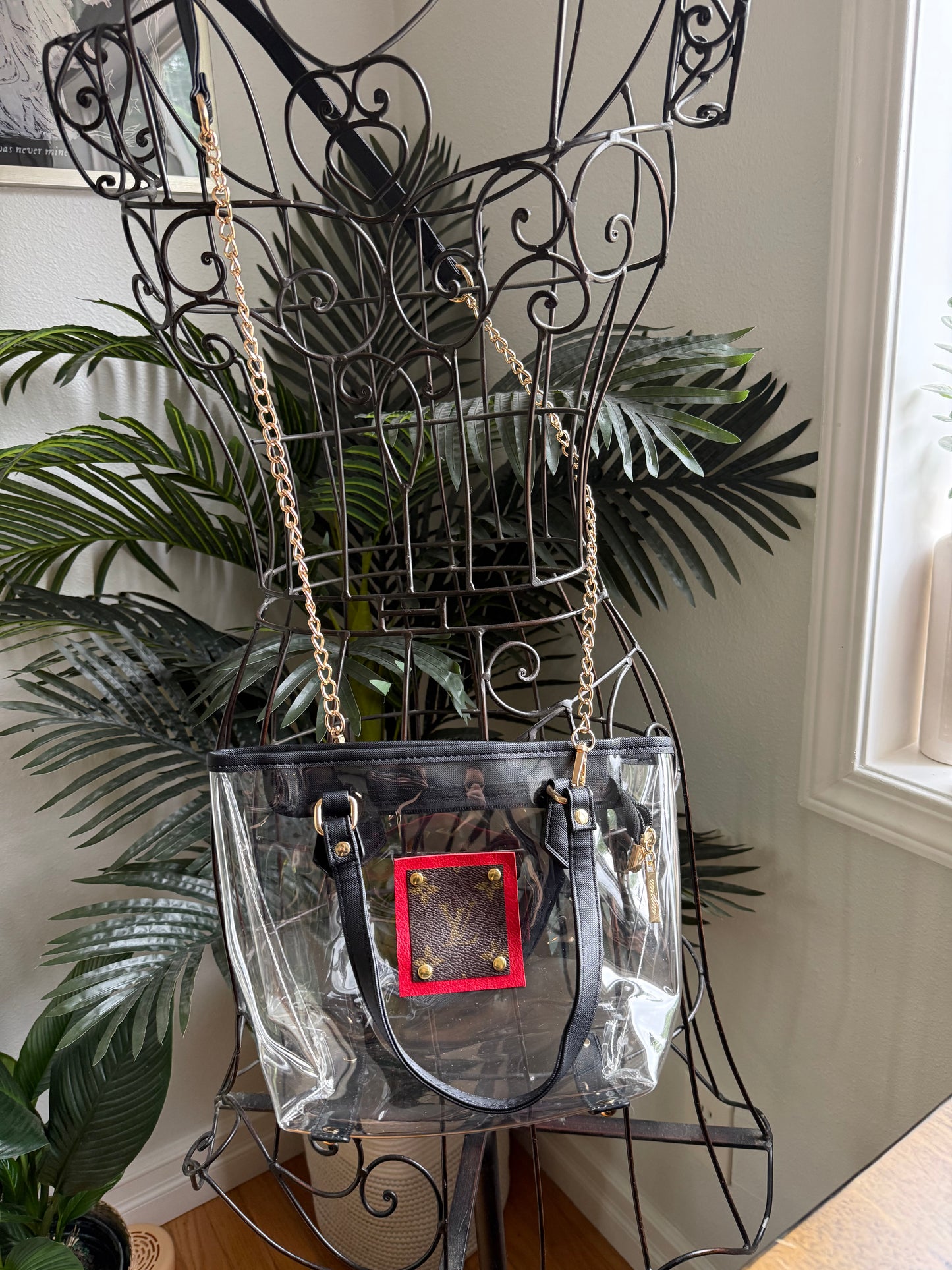 Never Empty Stadium Bag - Upcycled Mono Tag