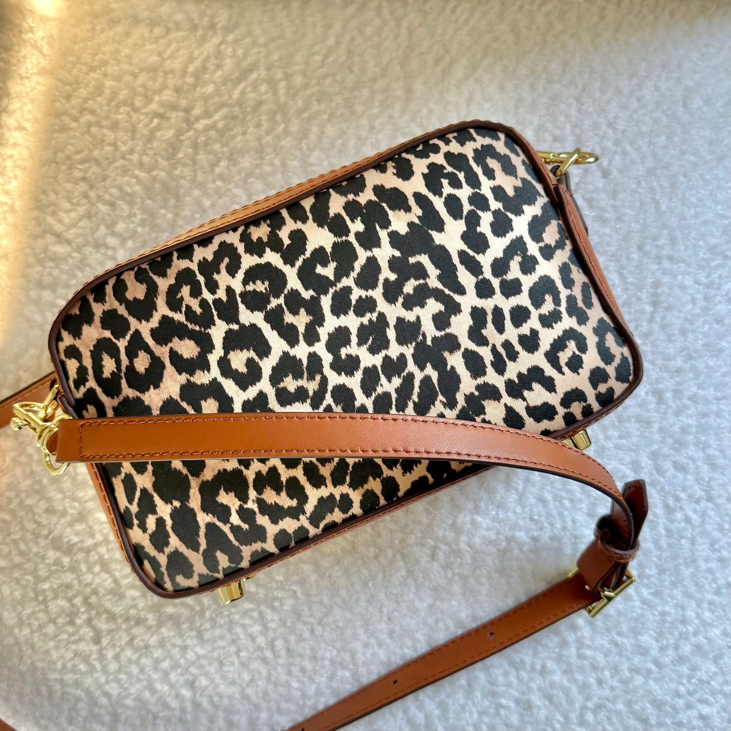 The AMERICANA Crossbody || Handmade Upcycled Luxury Animal Print Bookish Crossbody Bag