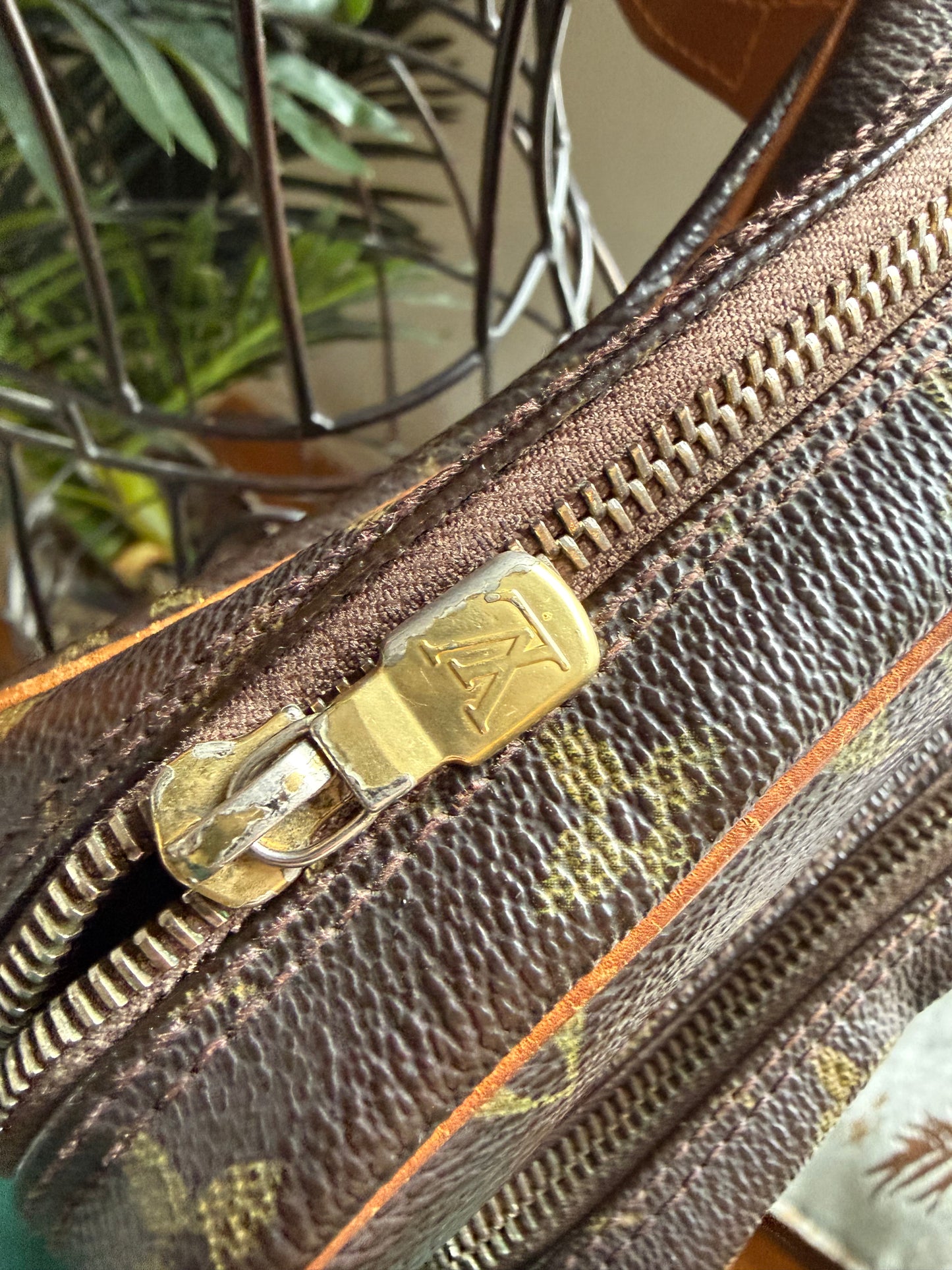 Authentic Preloved Reimagined Studded Vintage 2006 LV Amazone Bag