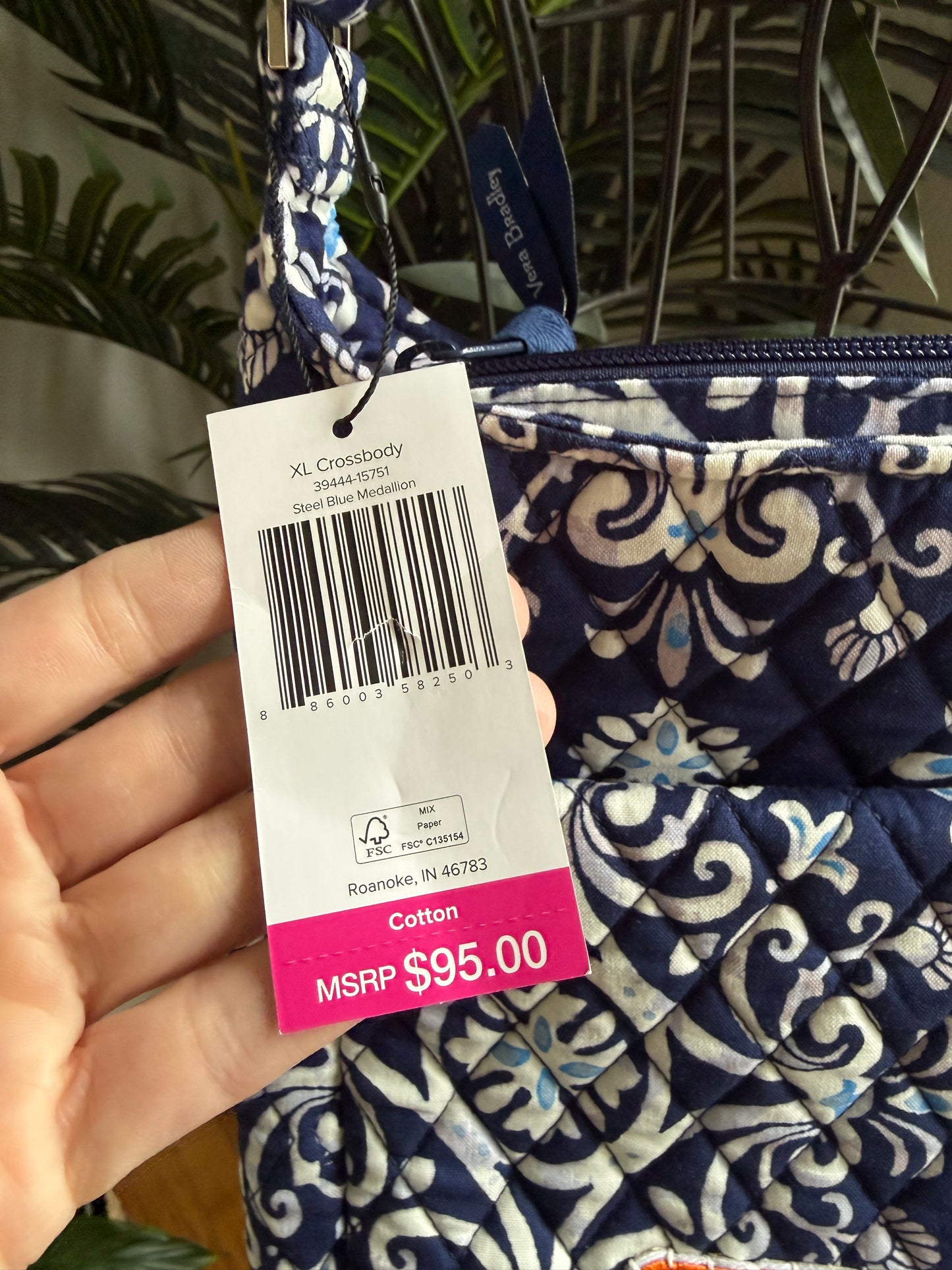 { TEACUP } Preloved Authentic Reimagined V Bradley Quilted Tote