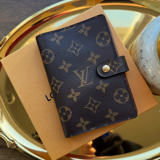 BOSS UP Preloved LV Agenda PM in Mono Canvas