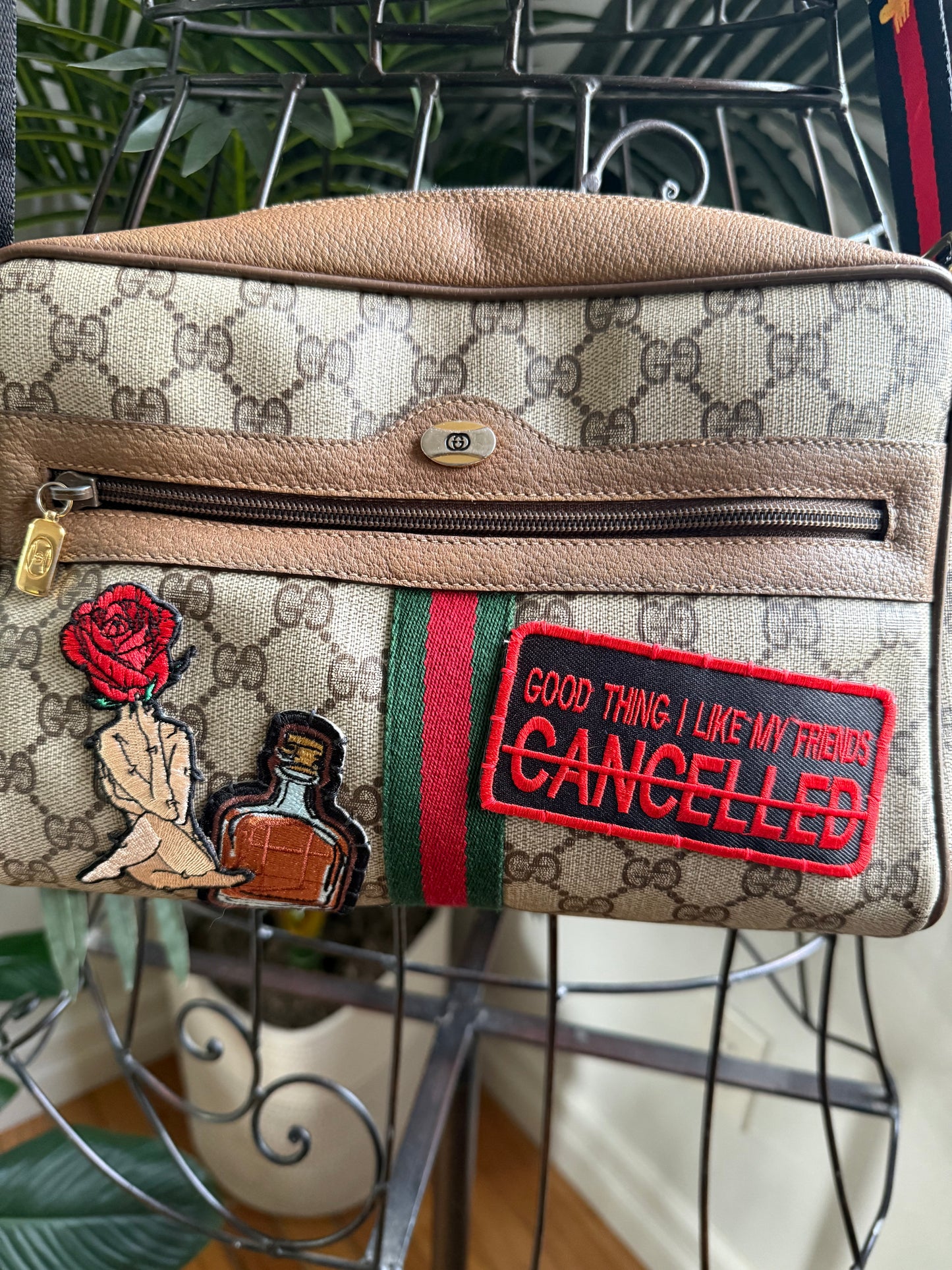 { Scandal } Authentic Preloved Reimagined GG Crossbody
