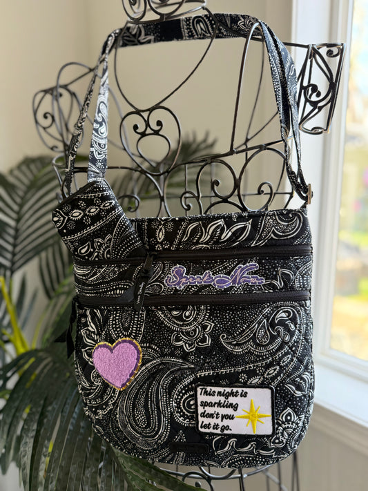 SPARKLING Reimagined crossbody + wallet set