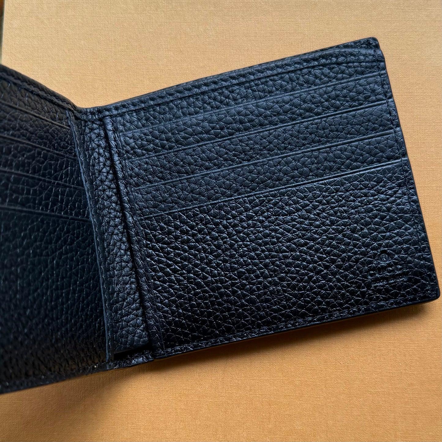 New Authentic GG Jumbo Wallet Black Leather