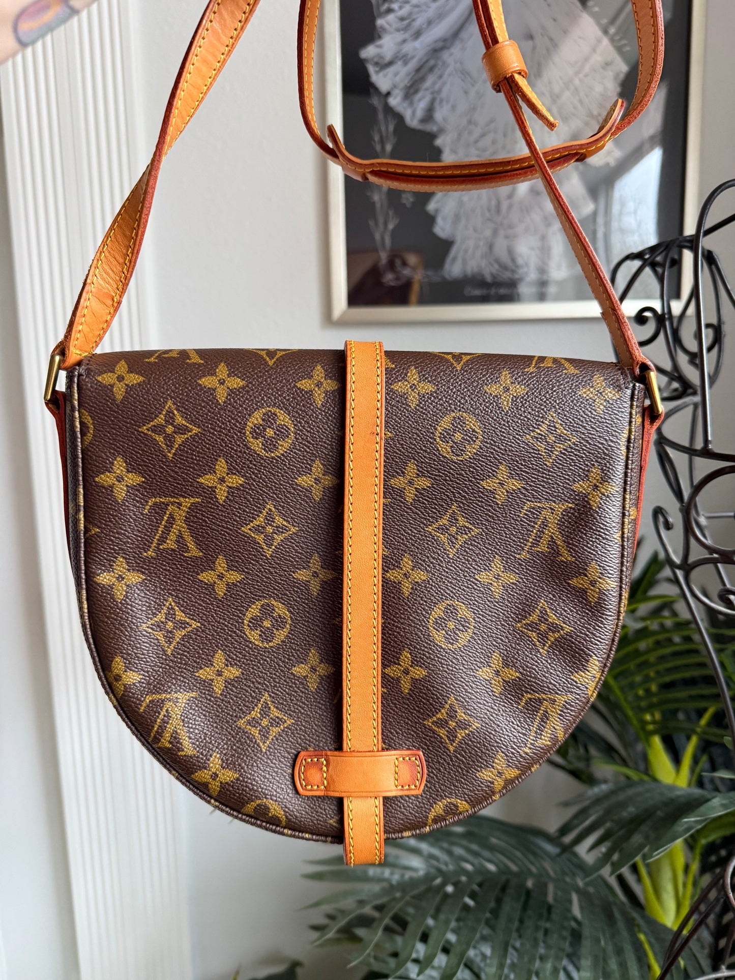 Authentic Preloved Vintage Luxury 1990 Louis Vuitton Chantilly PM Classic Crossbody Bag
