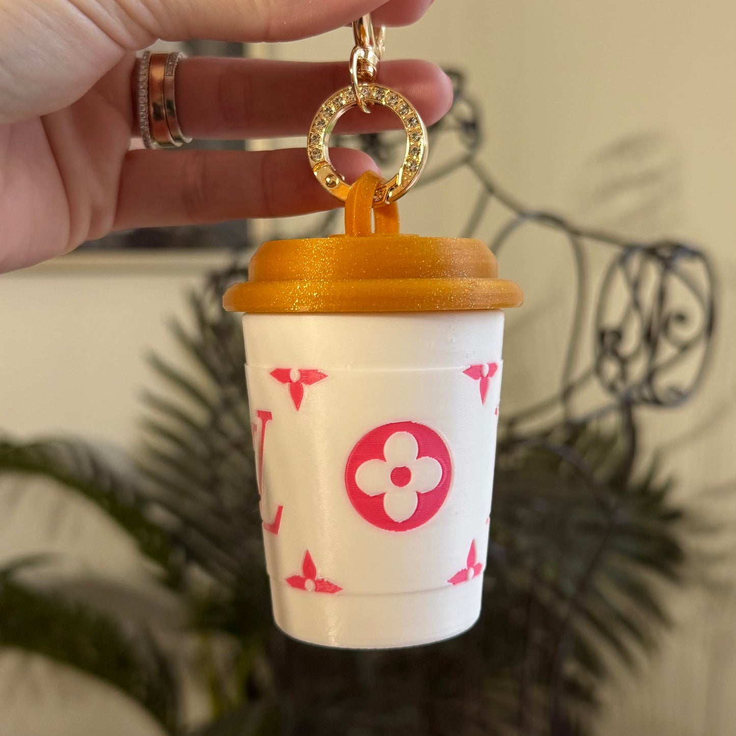 Mr Seattle Swiftie Lux Coffee Cup Charm (Pink)