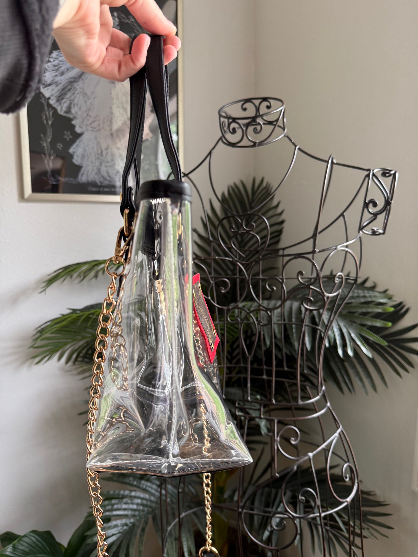 Never Empty Stadium Bag - Upcycled Mono Tag