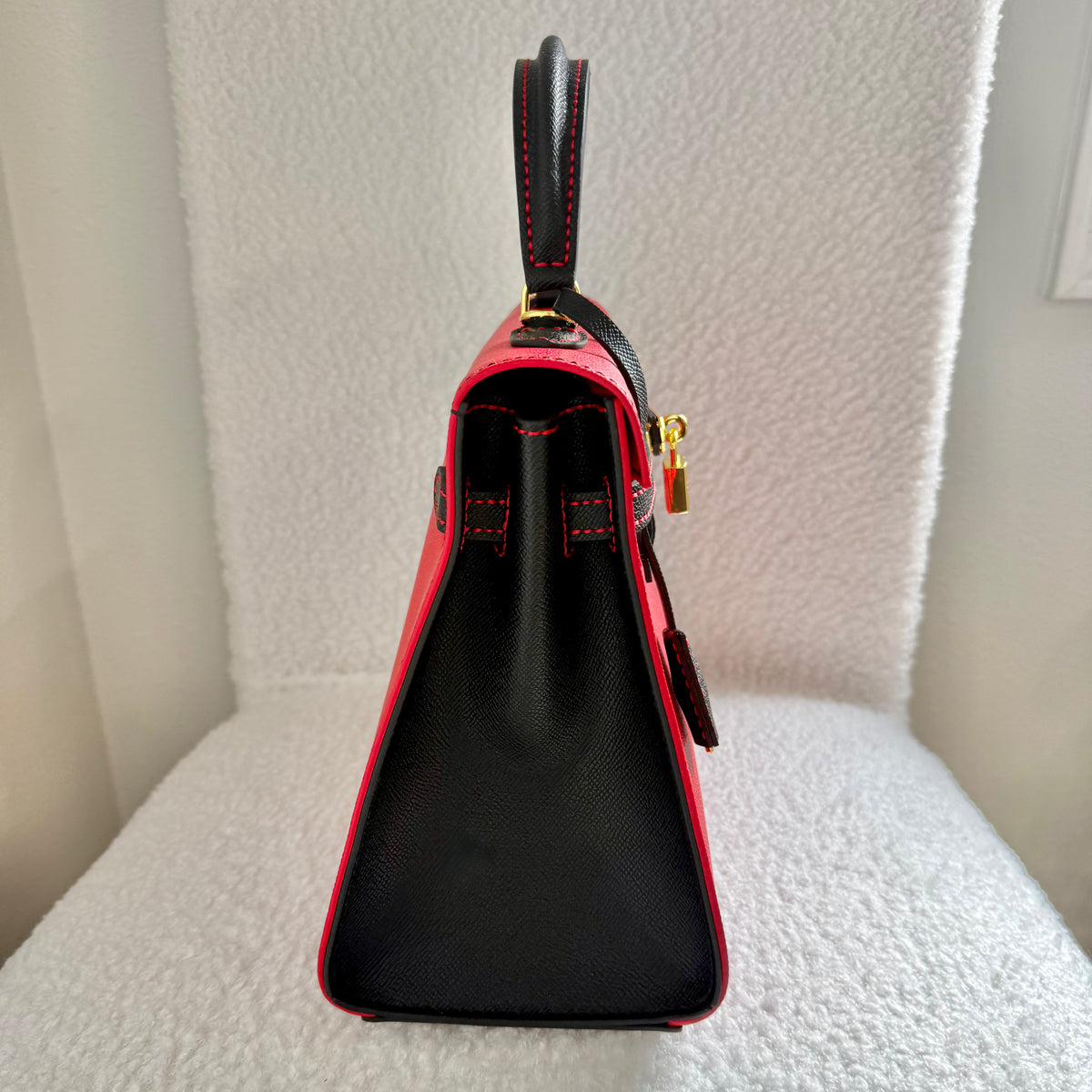 SWELLY 25 || Handcrafted Duo-Tone Luxury Leather Handbag