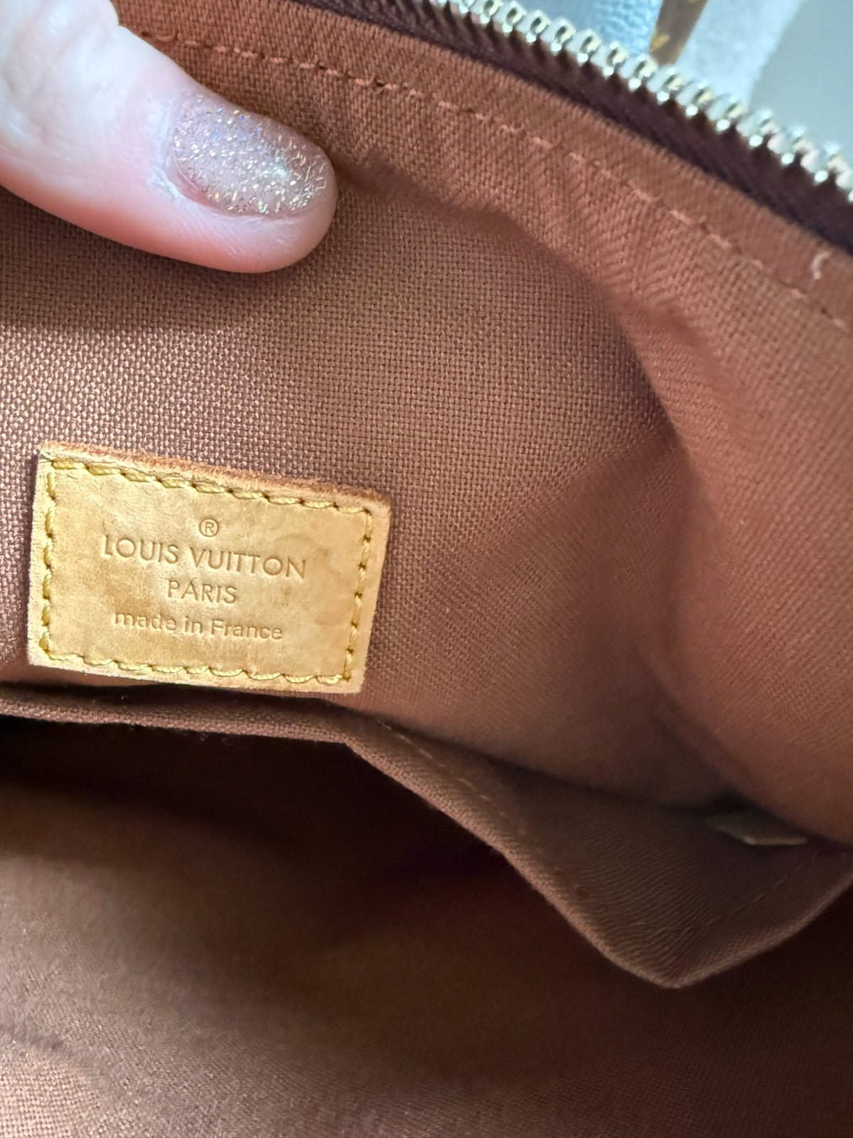 Authentic Preloved Vintage LV Odeon GM Tote Bag