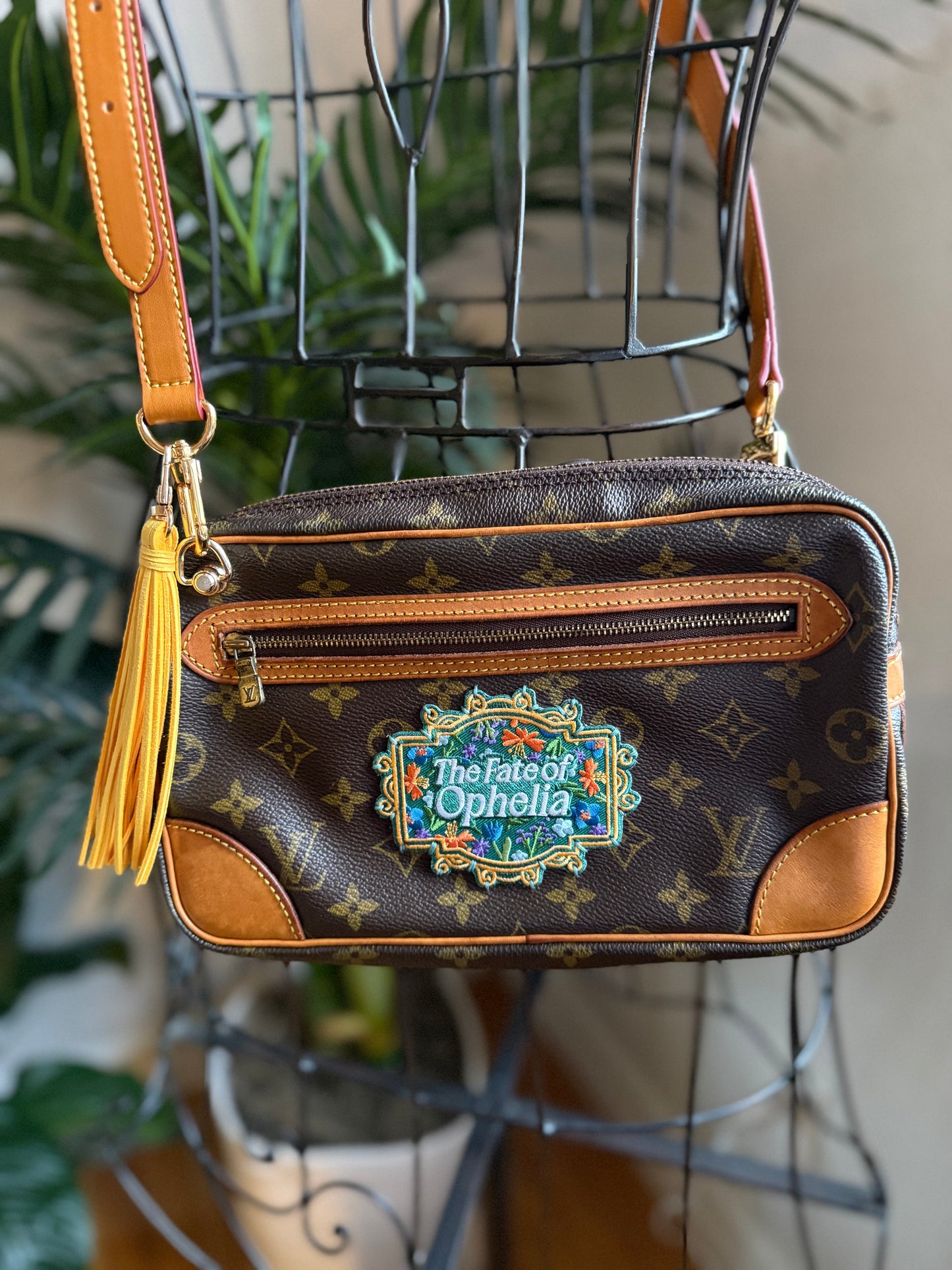 SOLD * Reimagined Authentic Preloved Vintage Mono LV Crossbody