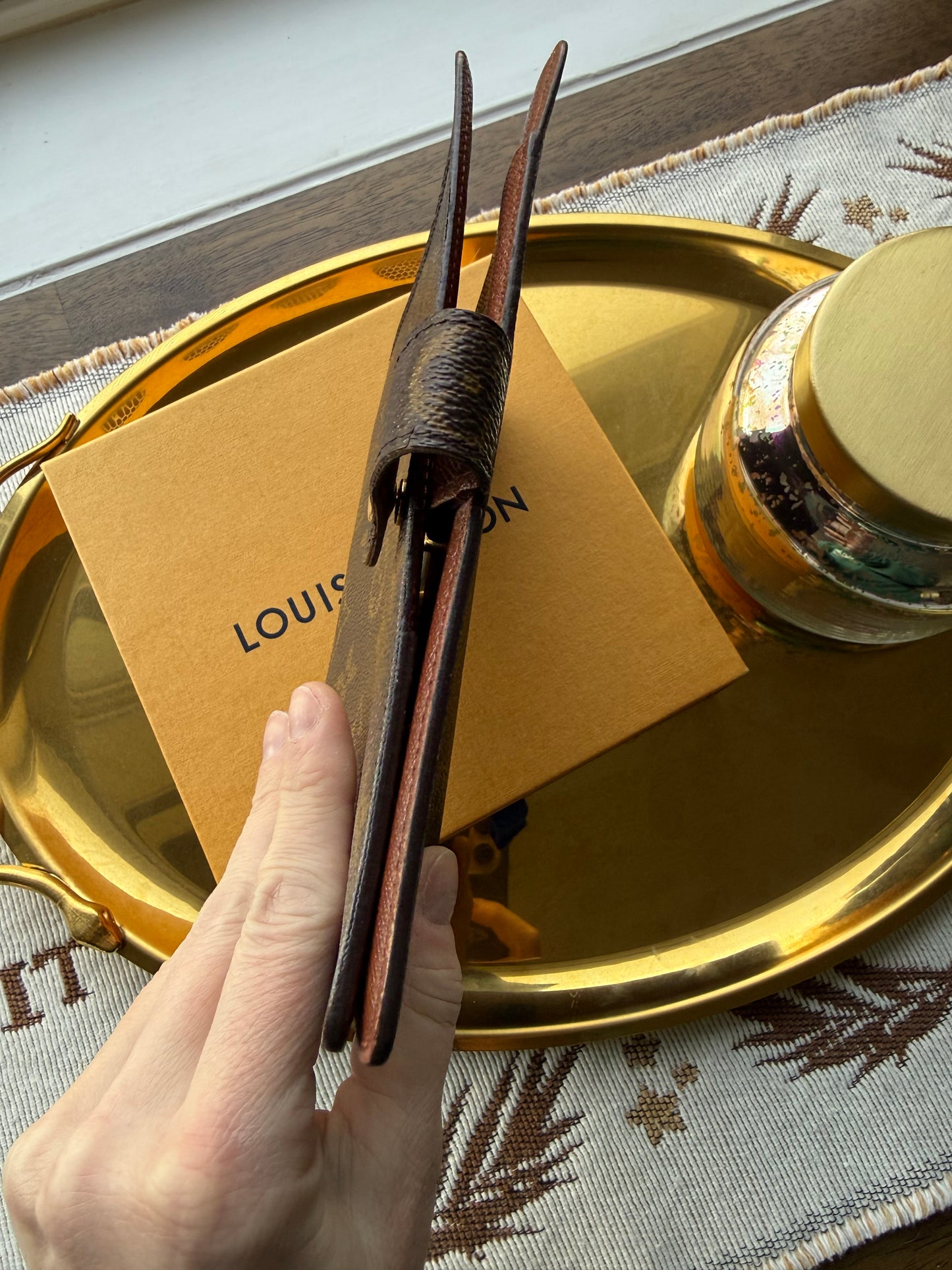 Authentic Preloved 2002 LV Agenda MM in Mono - Complete Set