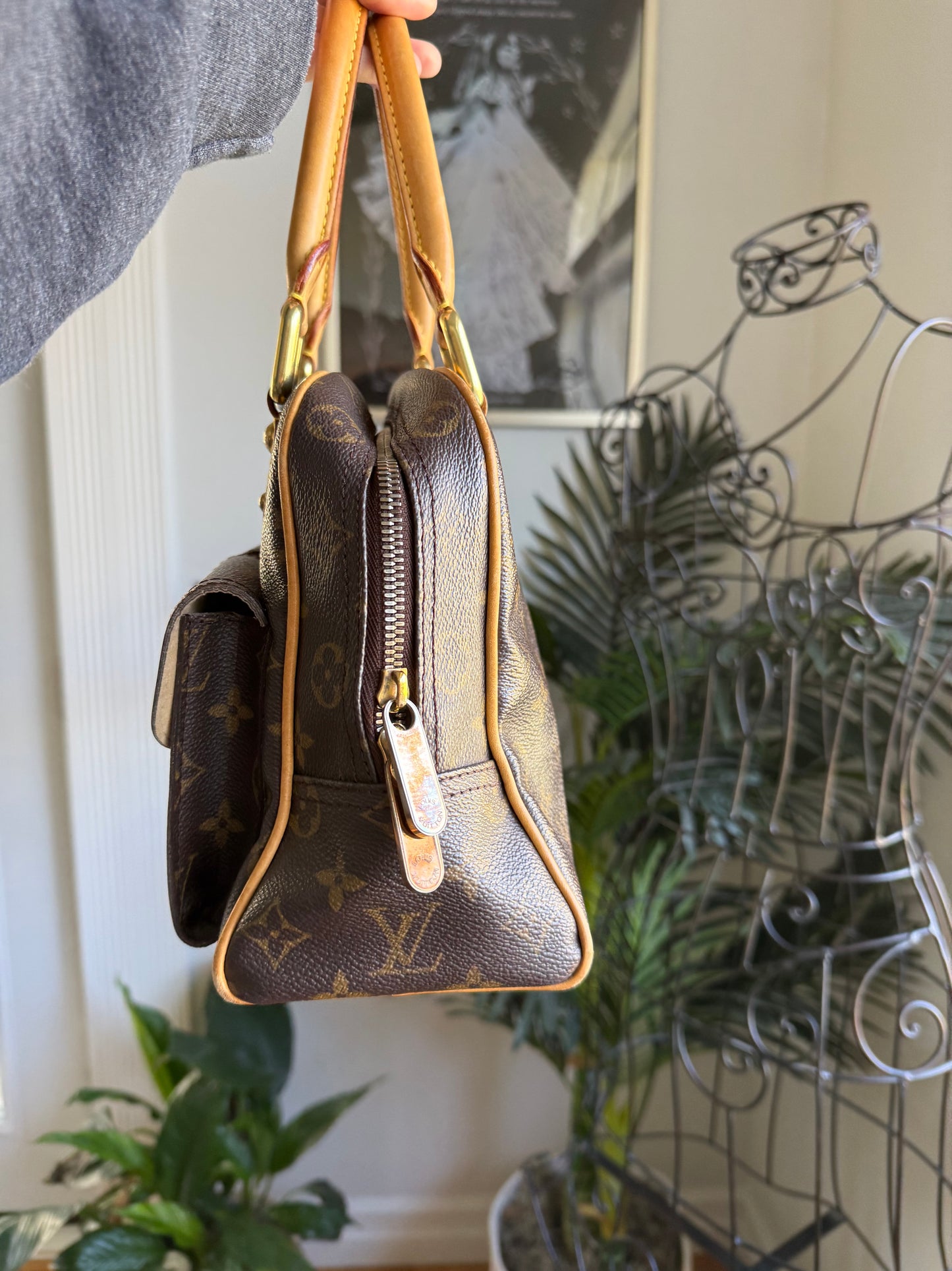 Authentic Preloved LV Mono Manhattan PM Y2K
