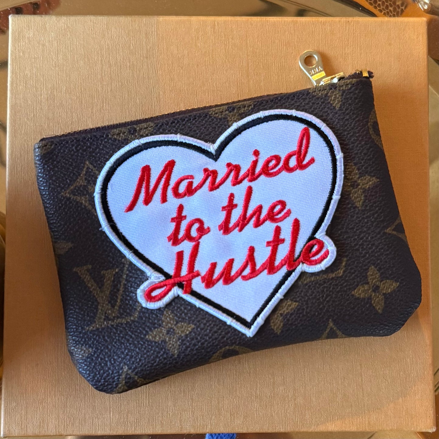 HUSTLE Handmade Upcycled XL Mono Zippy