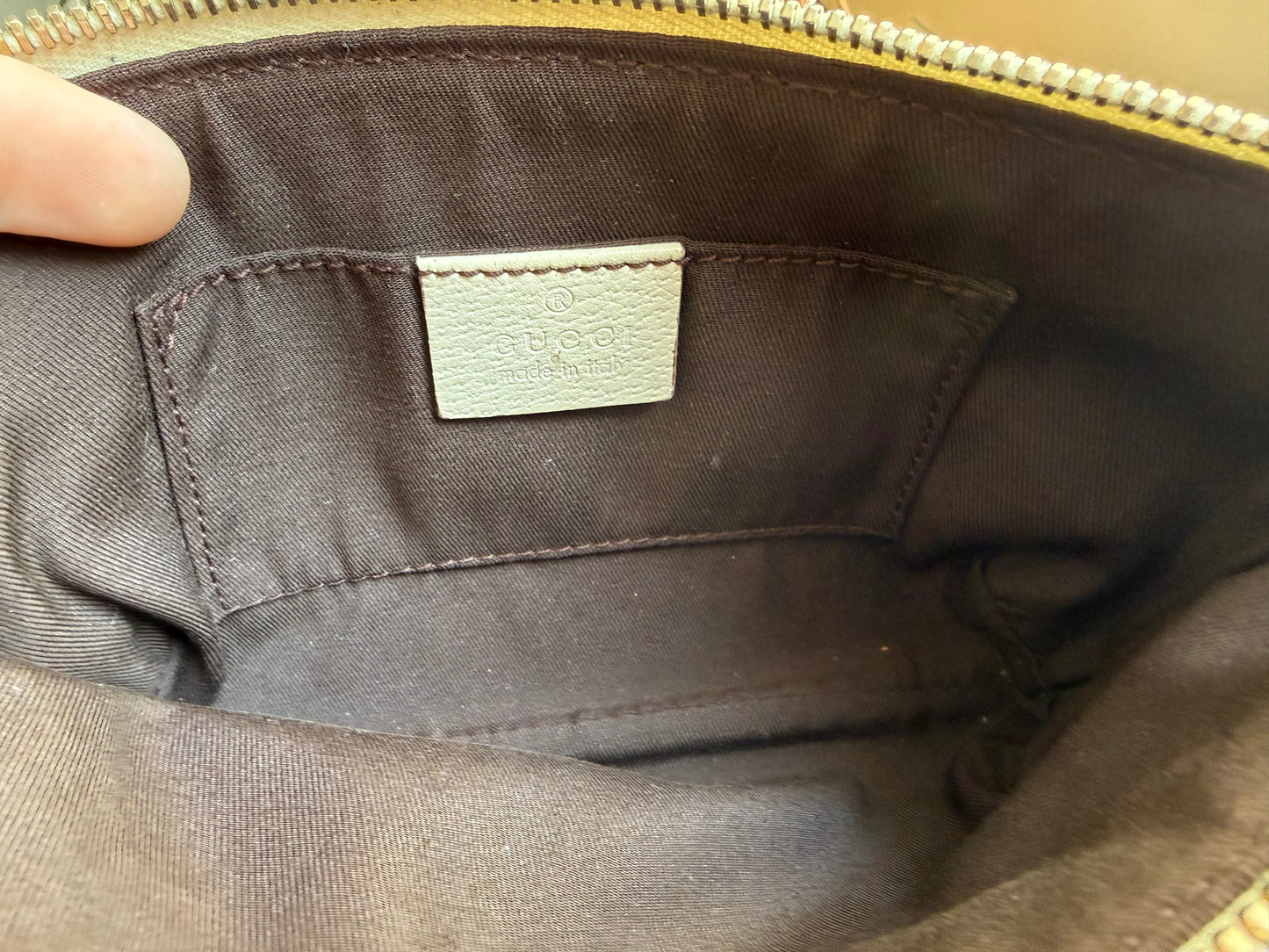 Authentic Preloved Reimagined Gucci Wristlet