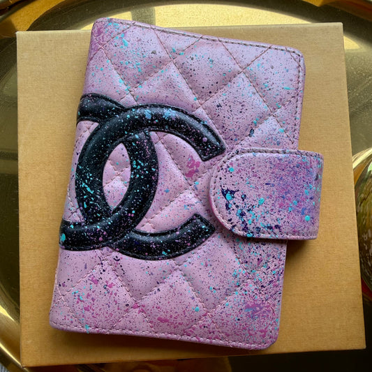 Authentic Preloved Reimagined Vintage 2005 Chanel Quilted Calfskin Cambon Pocket Agenda