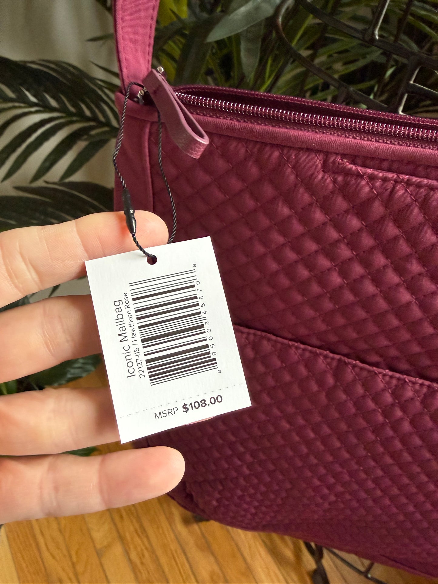 { Ophelia } Preloved Authentic Reimagined V Bradley Quilted Tote