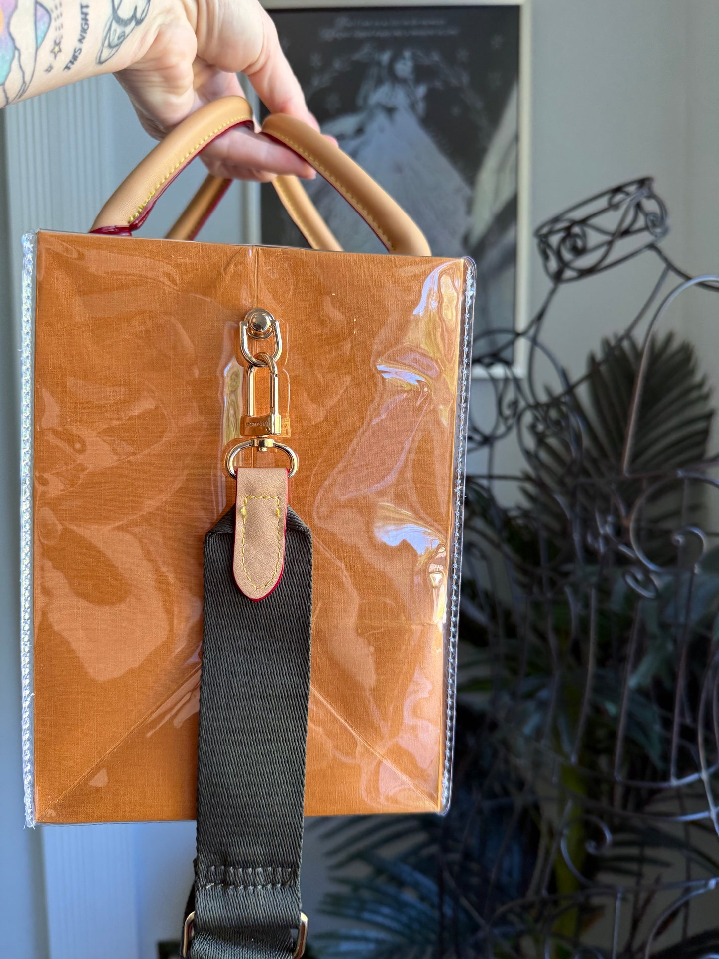 The ABIGAIL PVC Gift Bag Tote