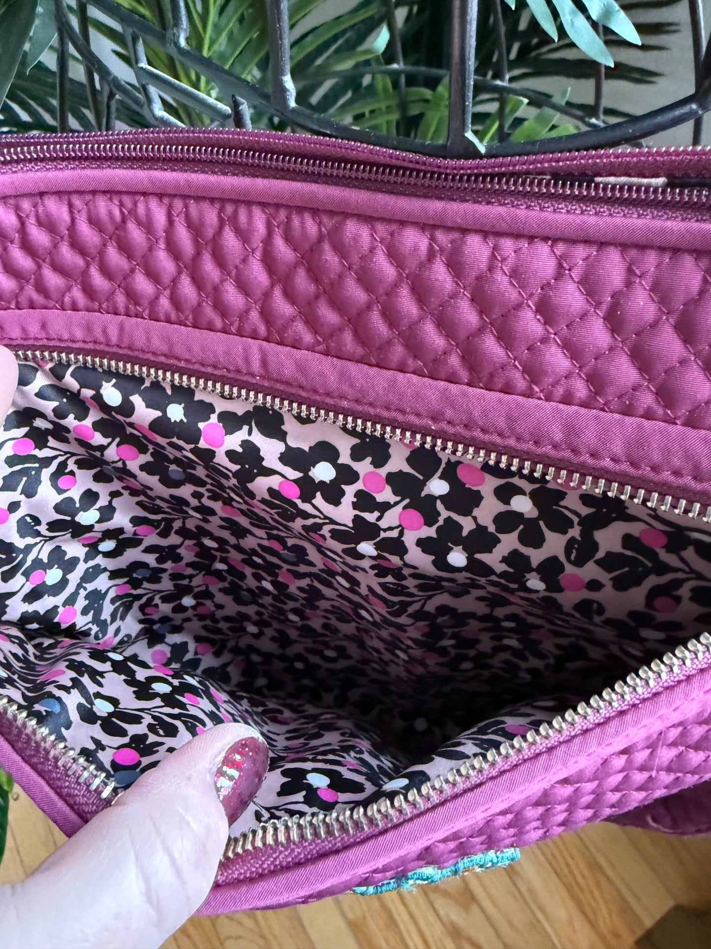 { Ophelia } Preloved Authentic Reimagined V Bradley Quilted Tote