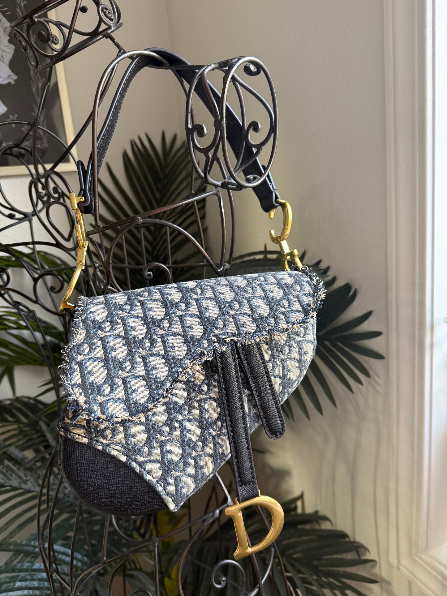The WHITE HORSE Bag in Authentic Dior Textile