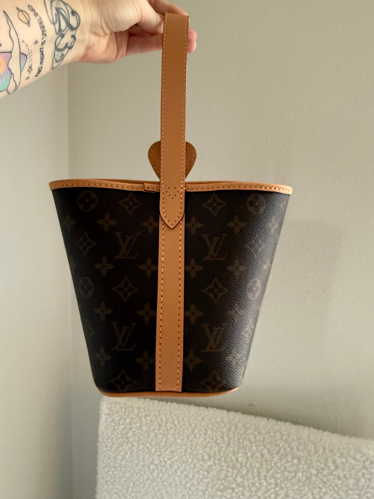 Handmade Upcycled Mono Bow Handbag *Preorder