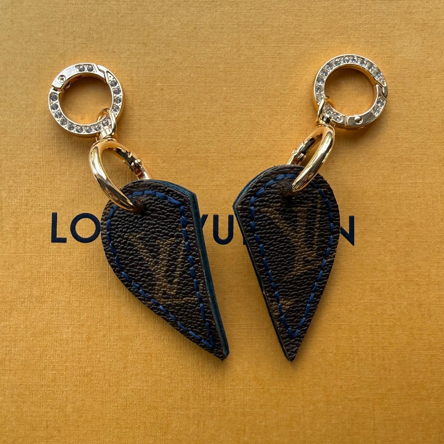 DORTHEA Heart Bag Charm Set