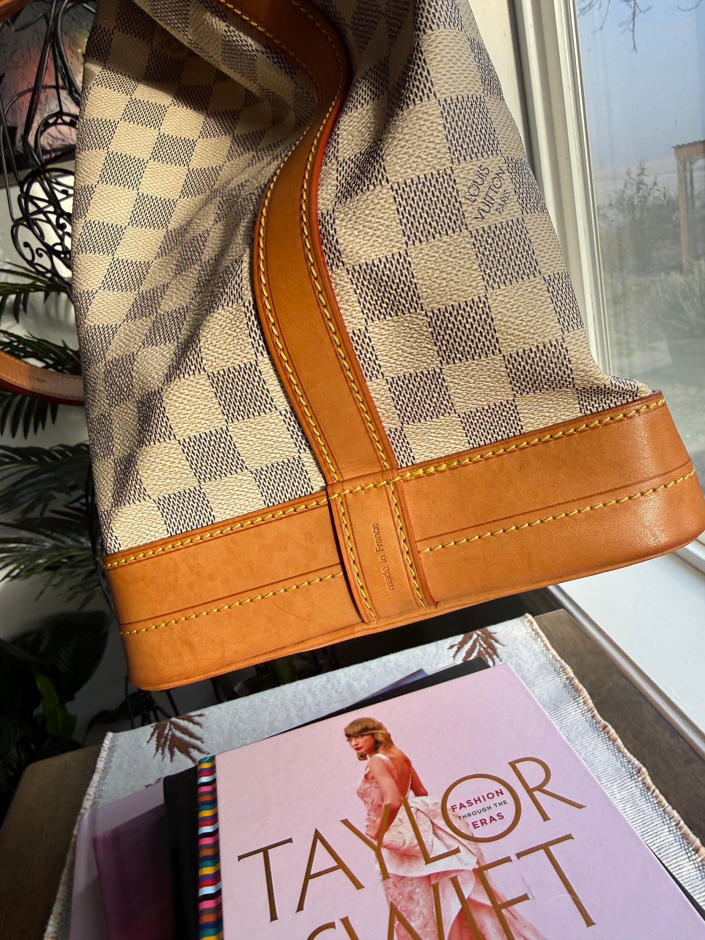 Preloved Authentic LV Noe GM in Damier Azur