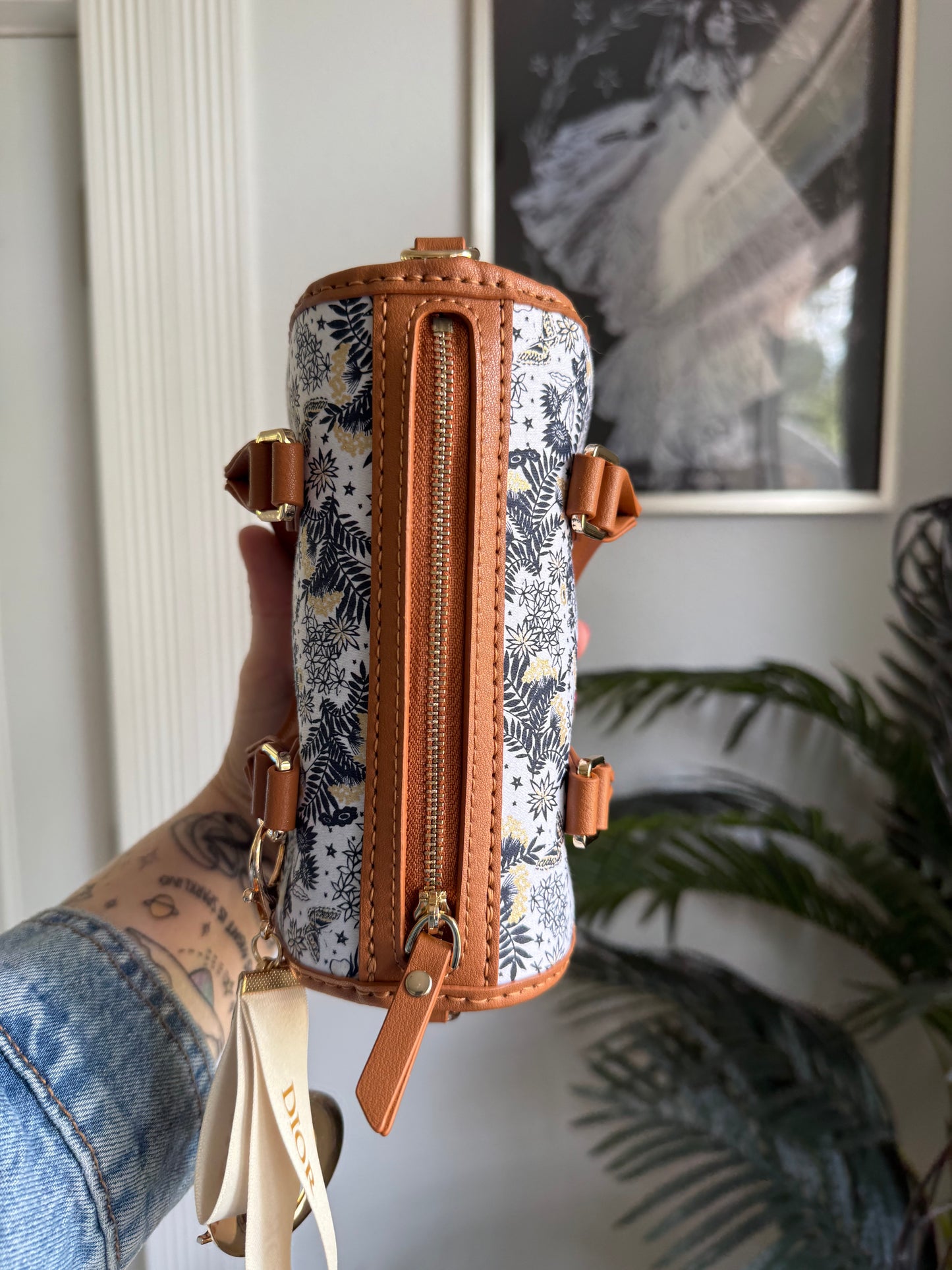 The DEBUT Bag - Navy Floral Dior