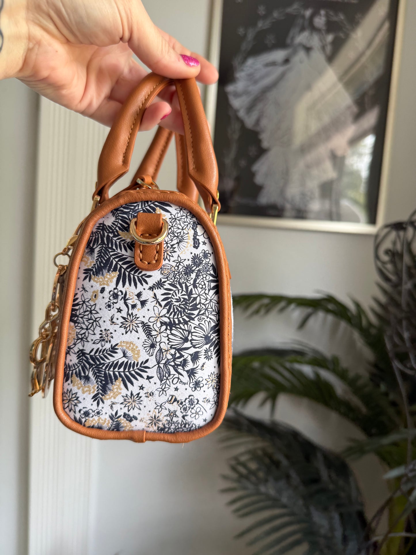 The DEBUT Bag - Navy Floral Dior