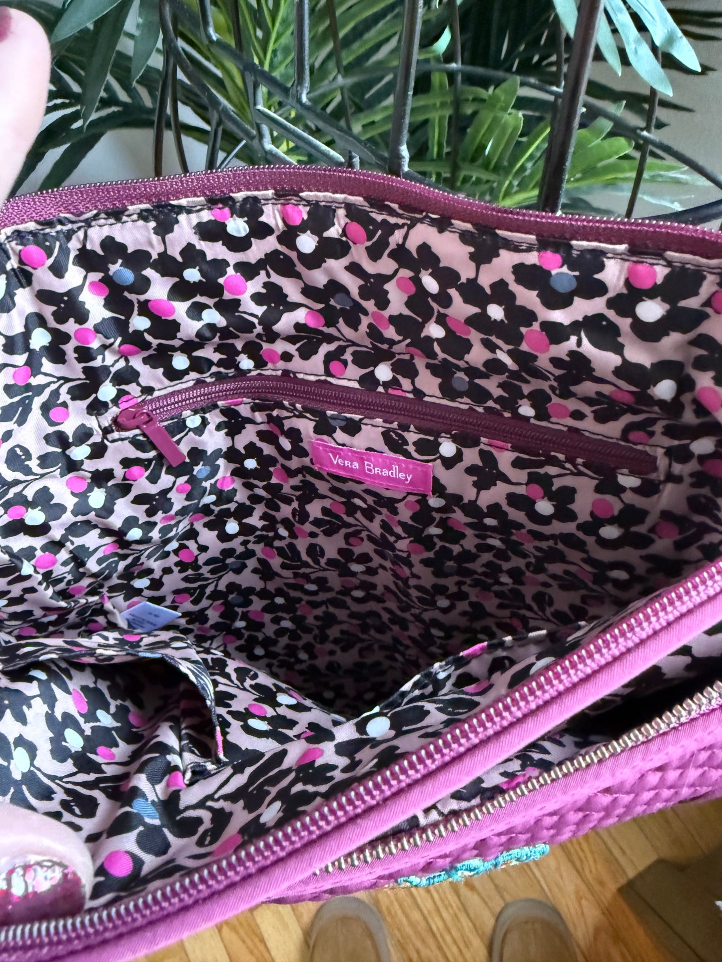 { Ophelia } Preloved Authentic Reimagined V Bradley Quilted Tote