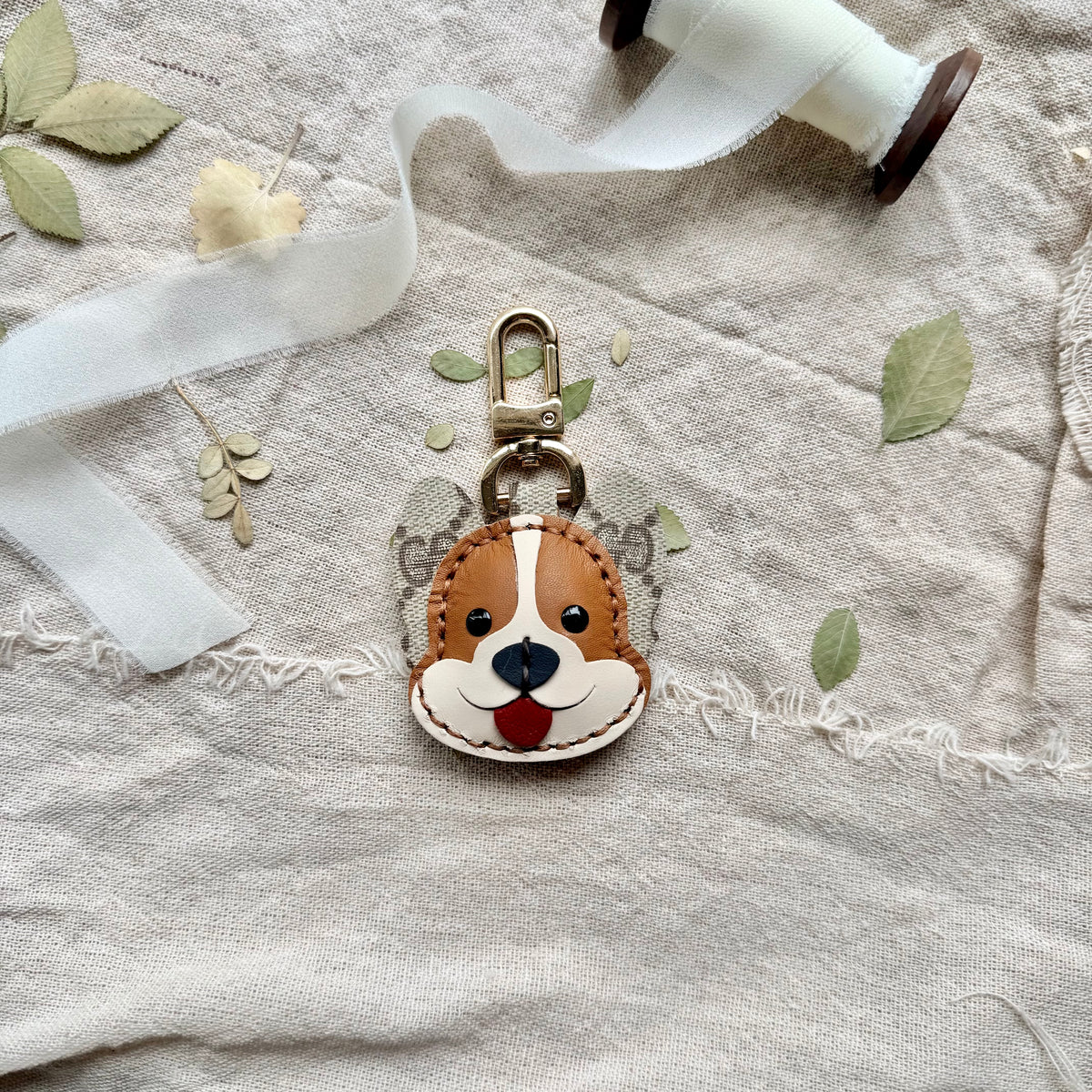 Handmade Corgi Dog Bag Charm *Various Colors