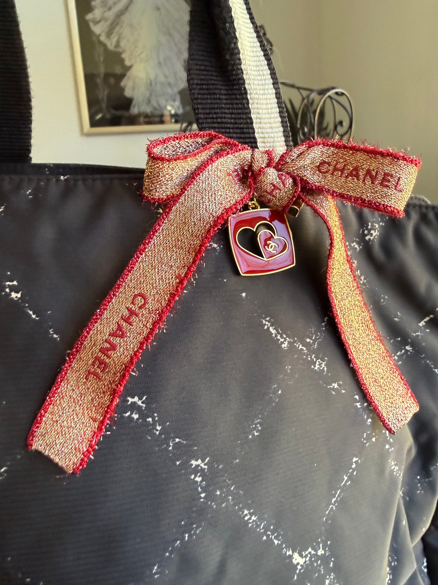 Authentic Preloved Chanel Sport Line Weekender Bag