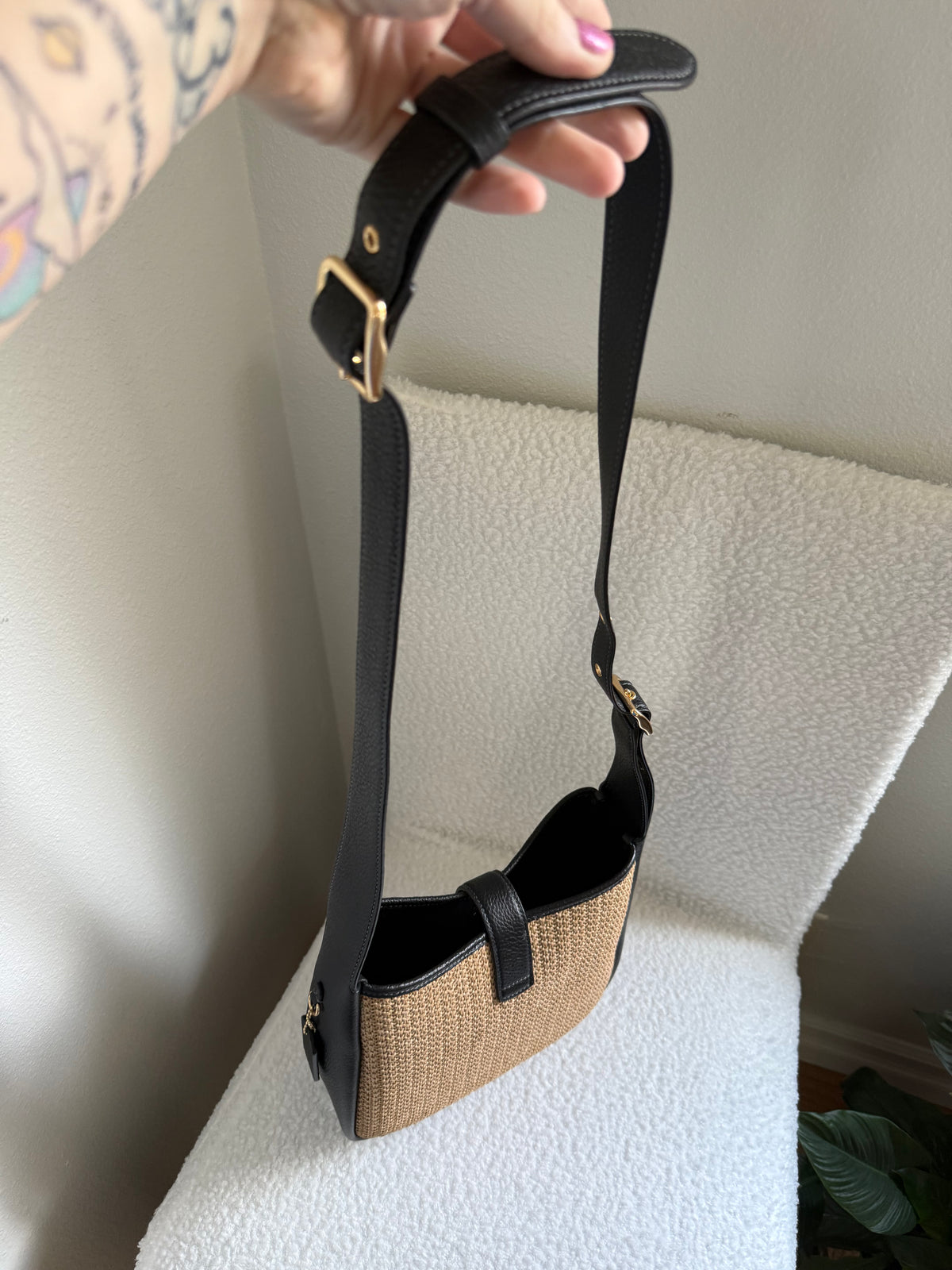 Authentic Preloved COACH Hadley Convertible Crossbody Bag