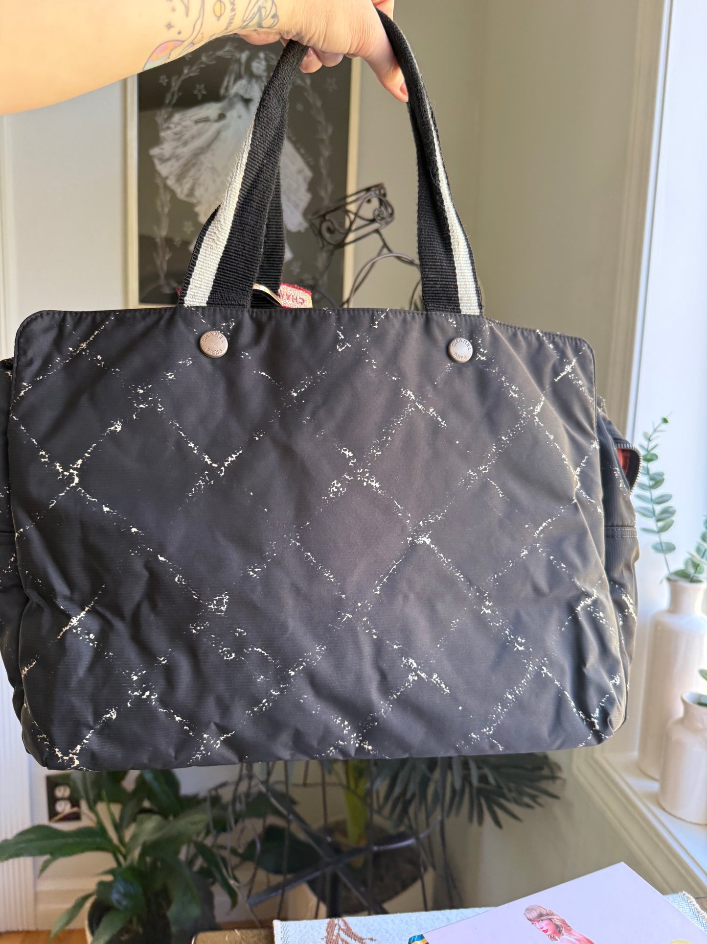 Authentic Preloved Chanel Sport Line Weekender Bag