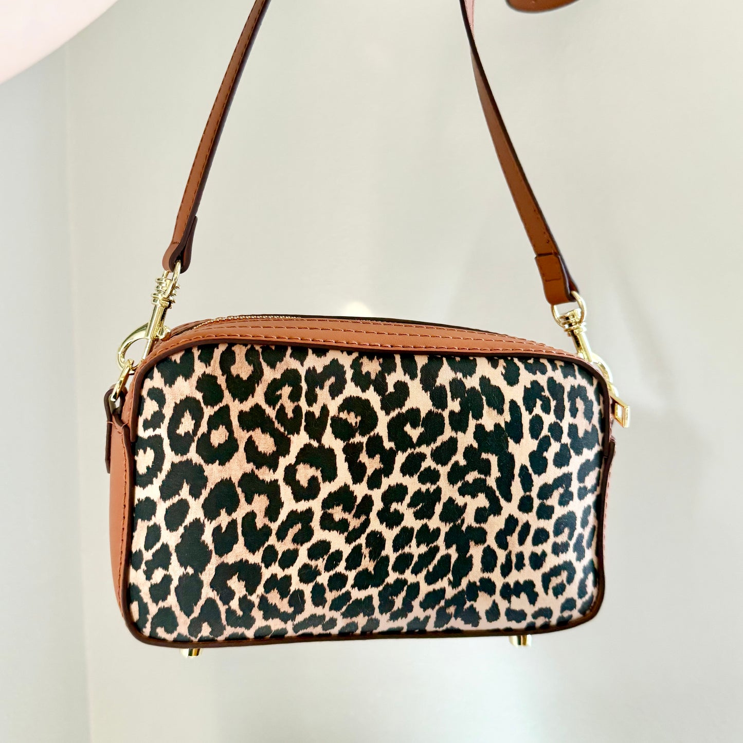 The AMERICANA Crossbody || Handmade Upcycled Luxury Animal Print Bookish Crossbody Bag