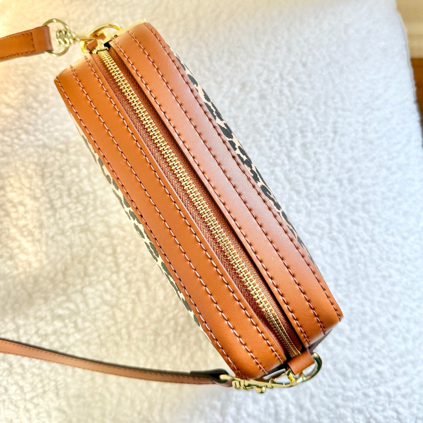 The AMERICANA Crossbody || Handmade Upcycled Luxury Animal Print Bookish Crossbody Bag