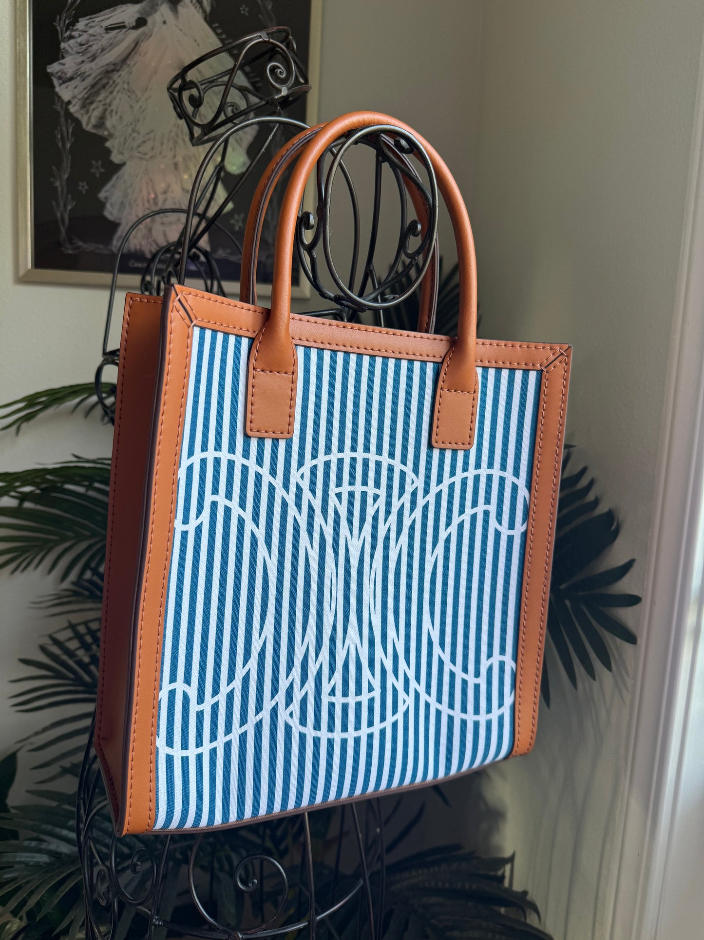 THE SABRINA TOTE Authentic Navy Celine Dusty
