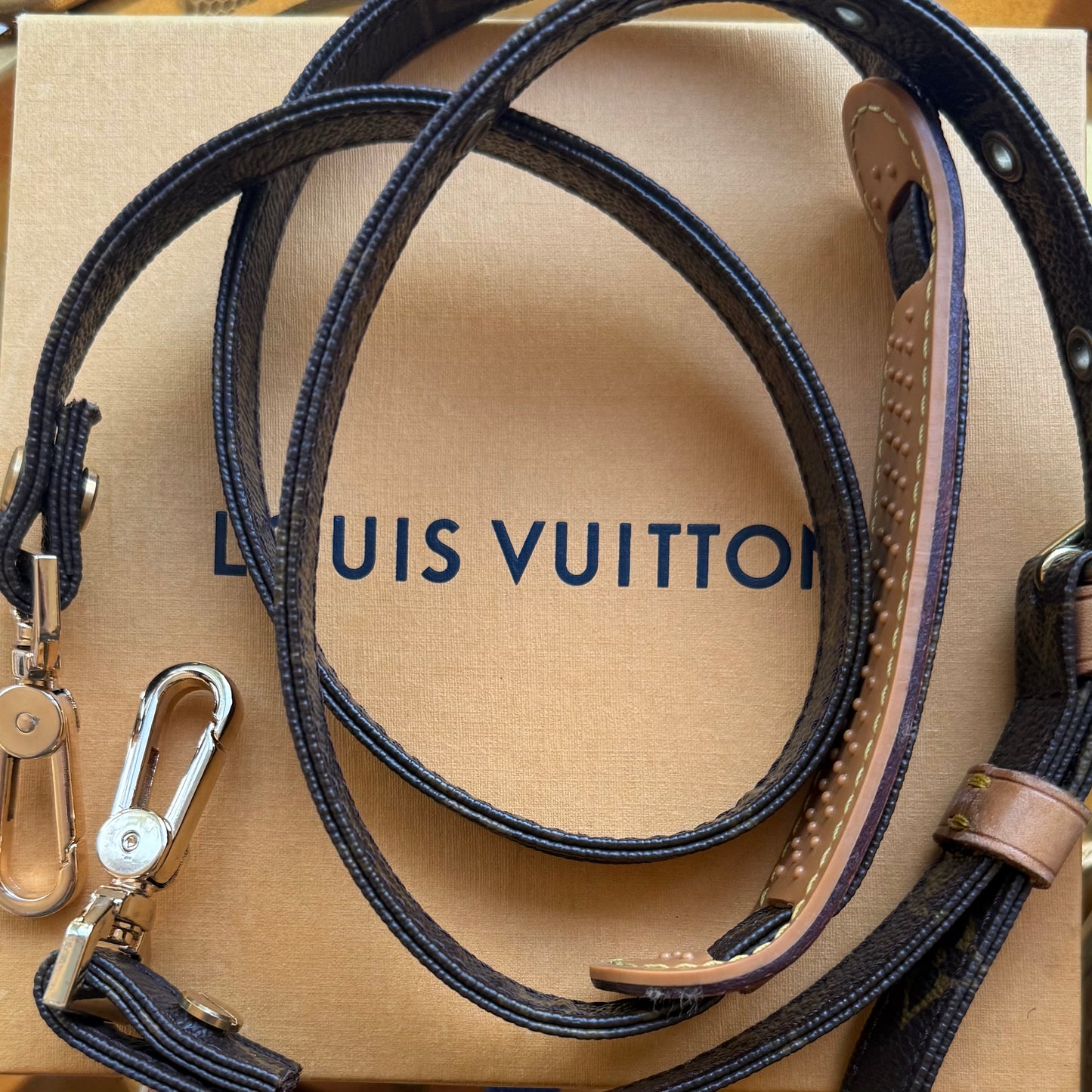 Authentic Vintage Preloved Louis Vuitton Luxury Mono Crossbody Strap Replacement