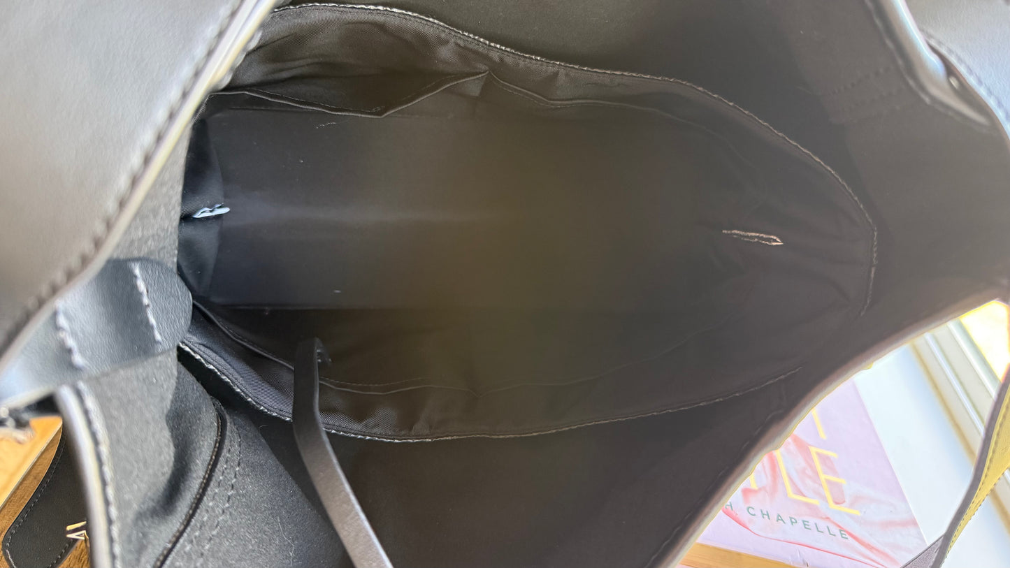 The REP Bag || Handmade Upcycled Quiet Luxury Trendy Artsty Mono Cargo Hobo Bag