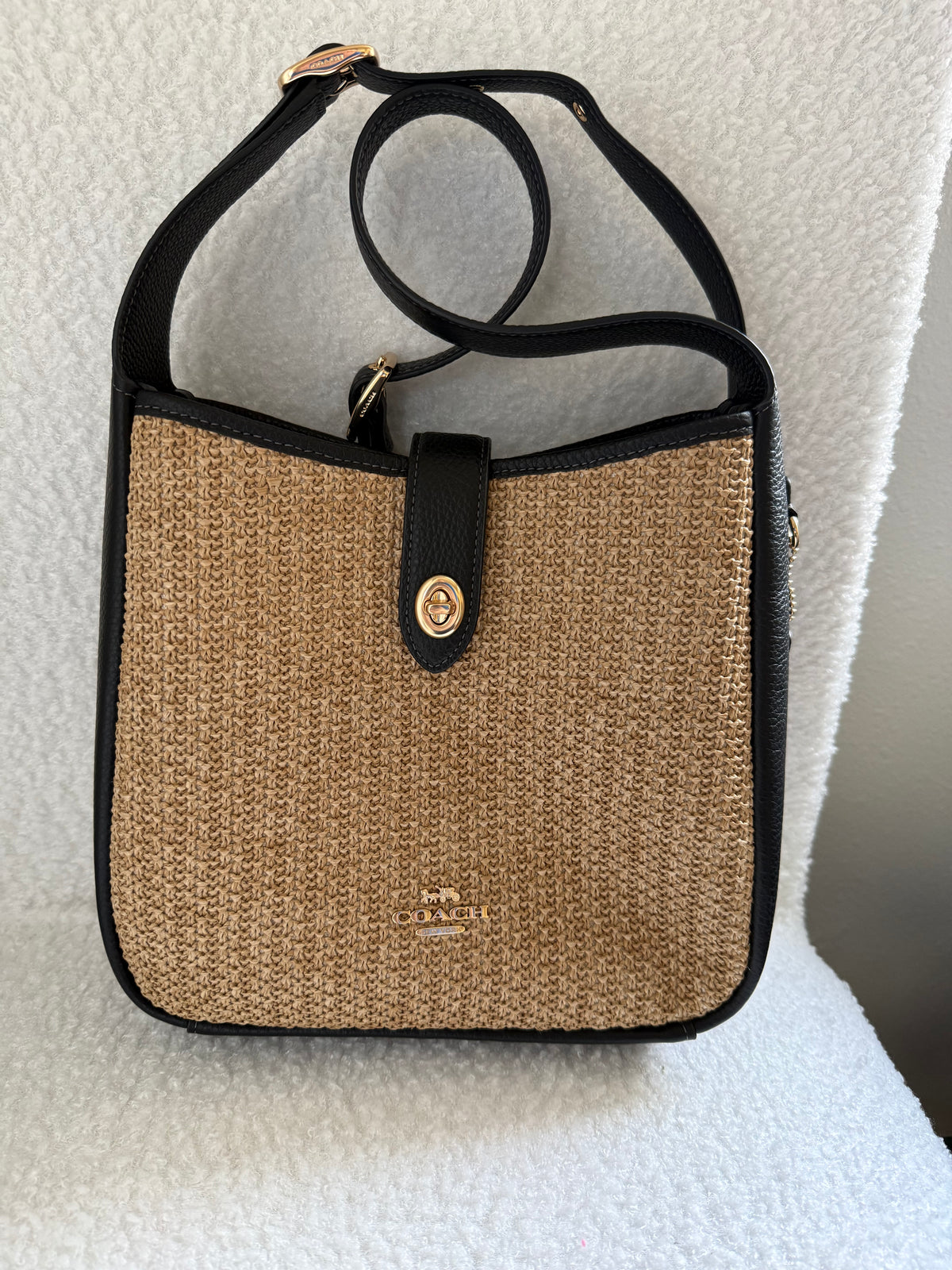 Authentic Preloved COACH Hadley Convertible Crossbody Bag