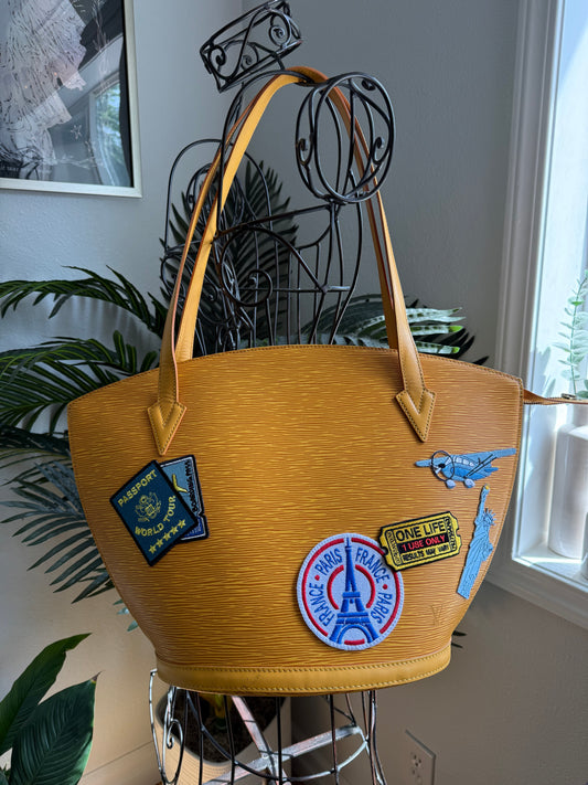 { BOLTER } Preloved Reimagined Authentic Reimagined Yellow Epi  LV St Jacques GM