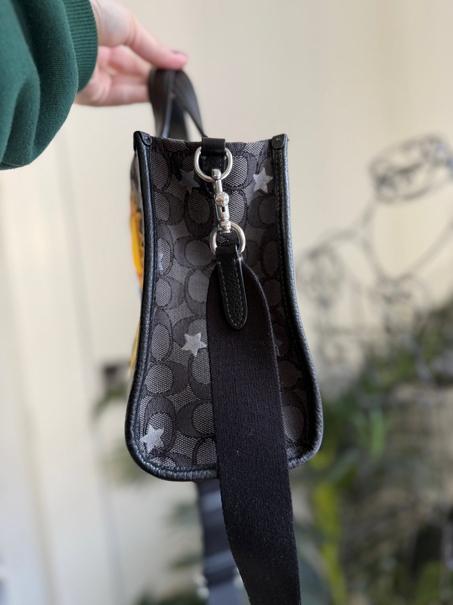 Reimagined Authentic Preloved Coach tote and wallet