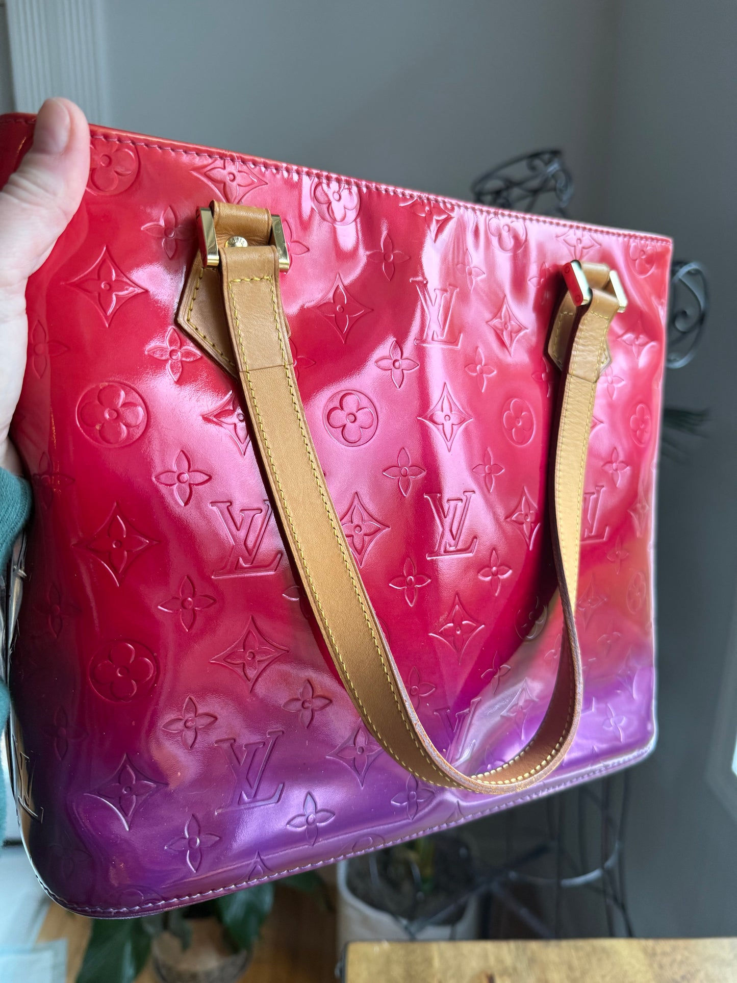 THE LOVELY BOUQUET Preloved Vintage LV Houston Shoulder Bag