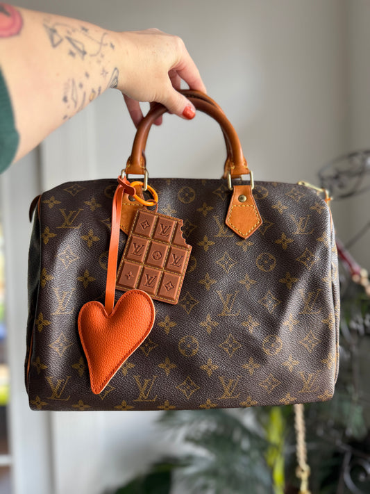 THE SHOWGIRL Authentic Preloved LV 2002 Speedy 30 monogram