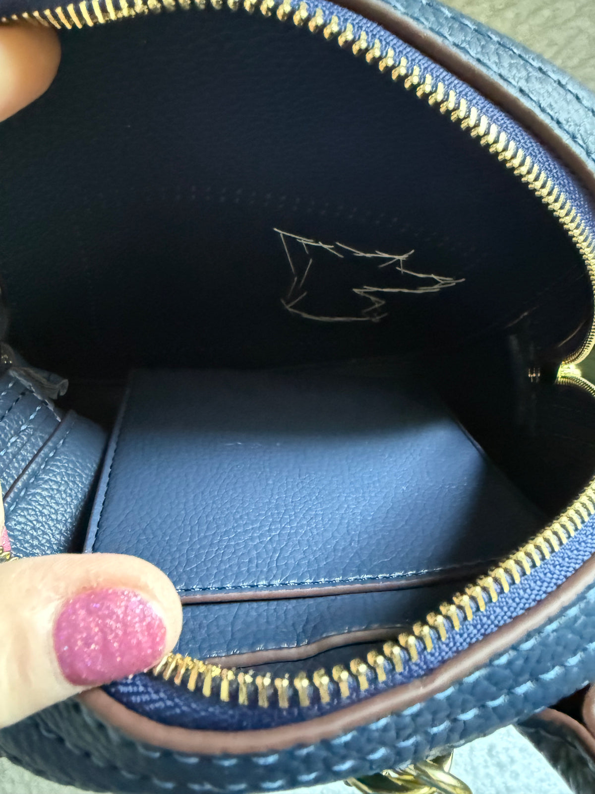 GG Tian Line Handmade Upcycled Mini Backpack Purse