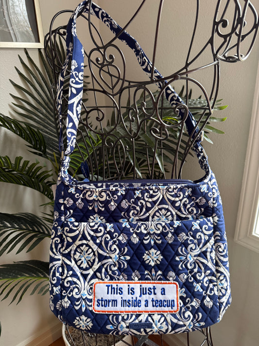 { TEACUP } Preloved Authentic Reimagined V Bradley Quilted Tote