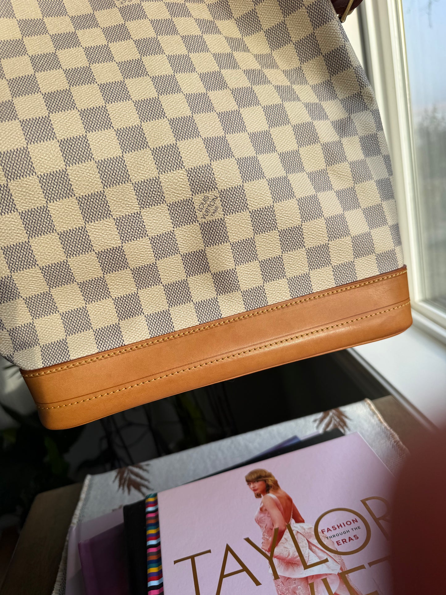 Preloved Authentic LV Noe GM in Damier Azur